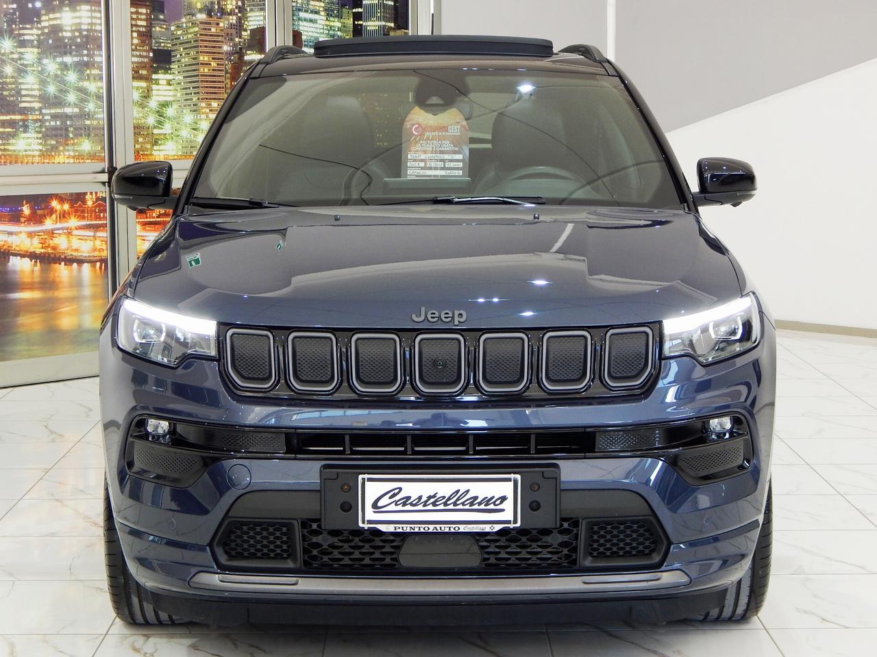 Jeep Compass 1.6 mjt "S" 130cv TETTO-NAVI-PELLE-PARK-RADAR-LED