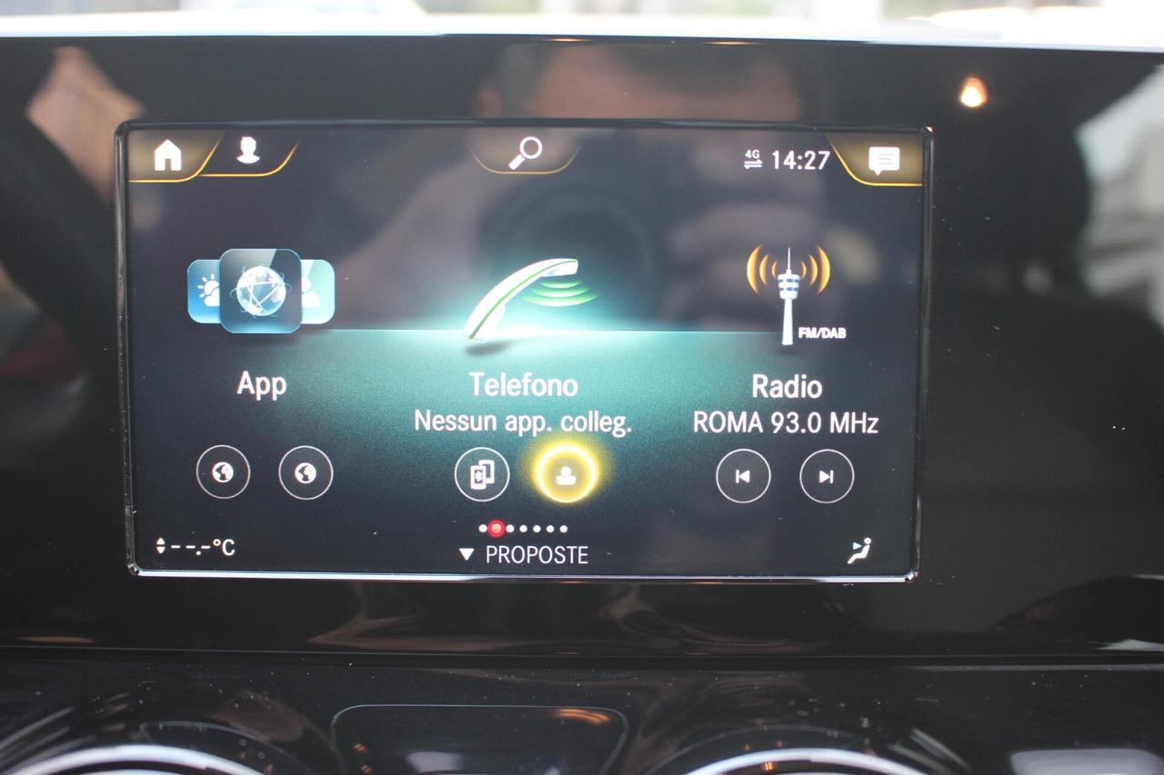 Mercedes-Benz B 180 d-116cv VIRTUAL*PREZZO VERO*UNIPRO'-KM CERTIFICATI