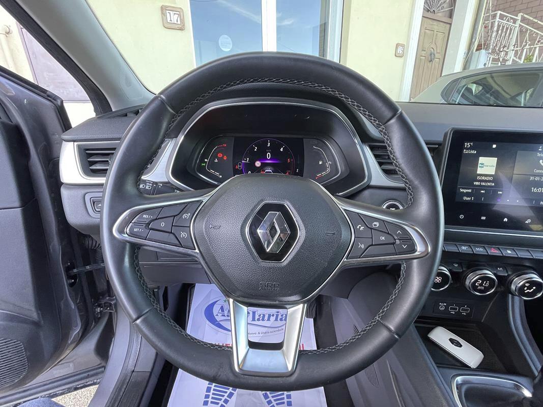 Renault Captur Blue dCi 8V 115 CV Intens Navi Telecamera Fari full led Bicolore