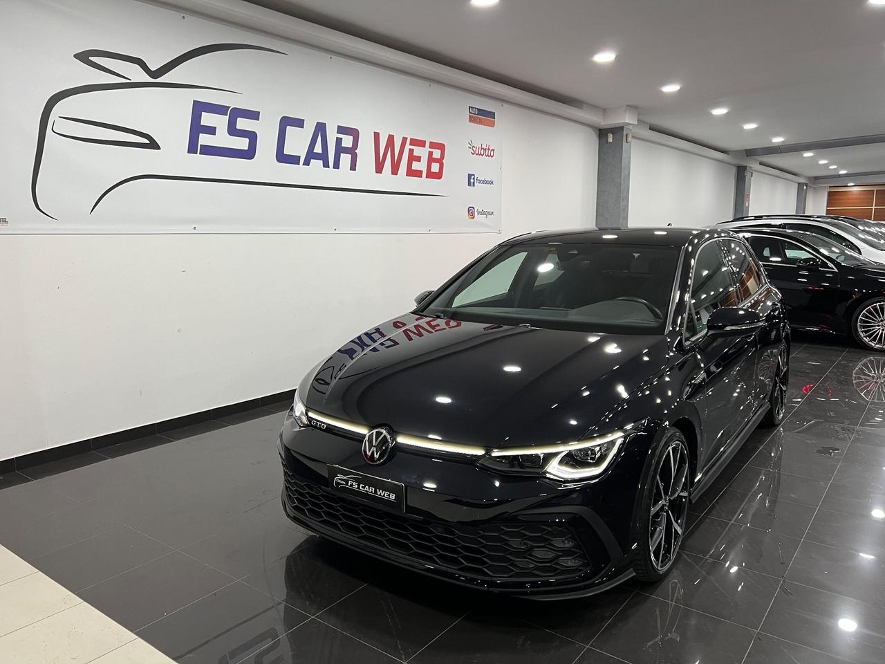 VOLKSWAGEN GOLF 8 2.0 TDI DSG GTD 200 cv