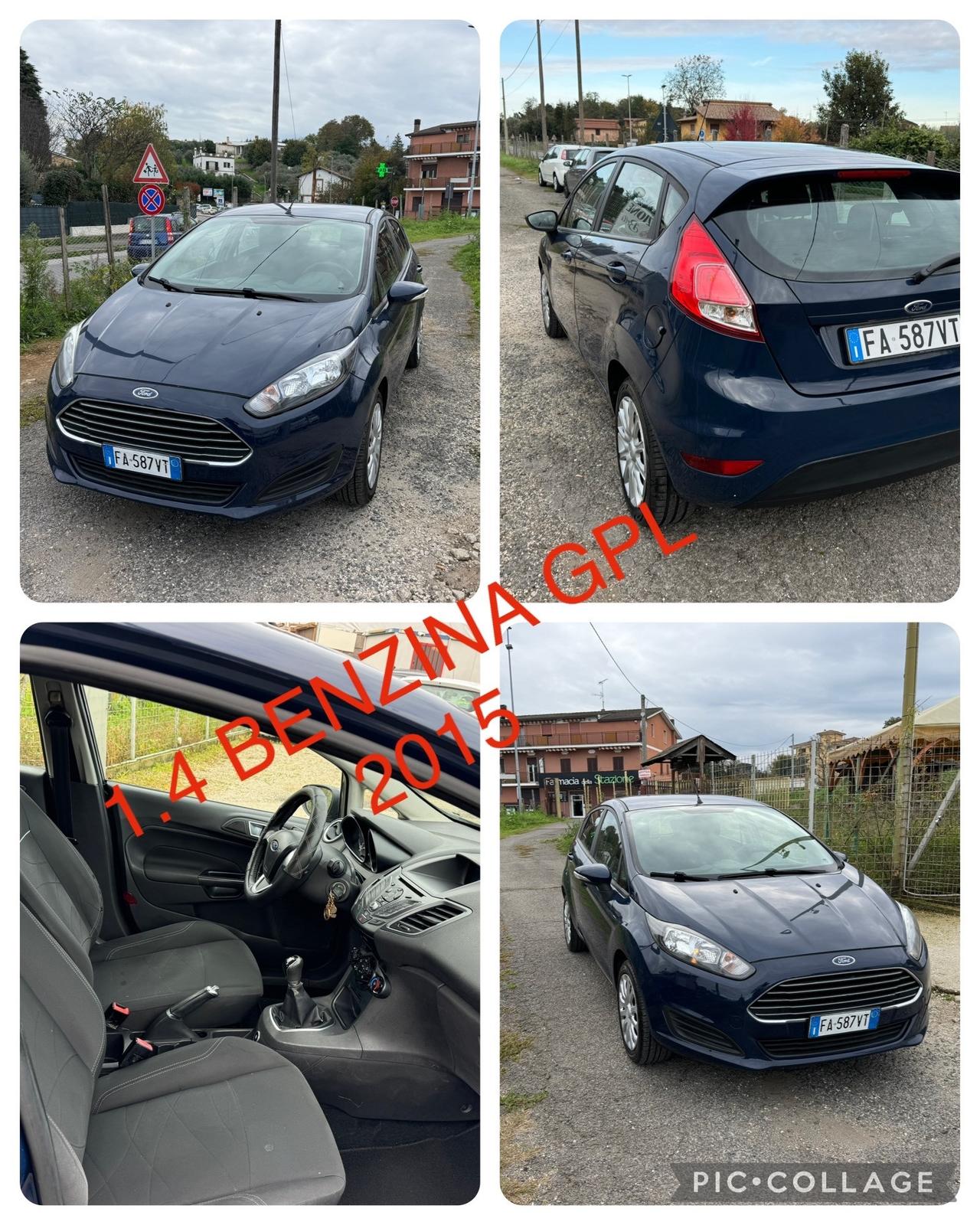 Ford Fiesta 1.4 5 porte Bz.- GPL Black & White Edition