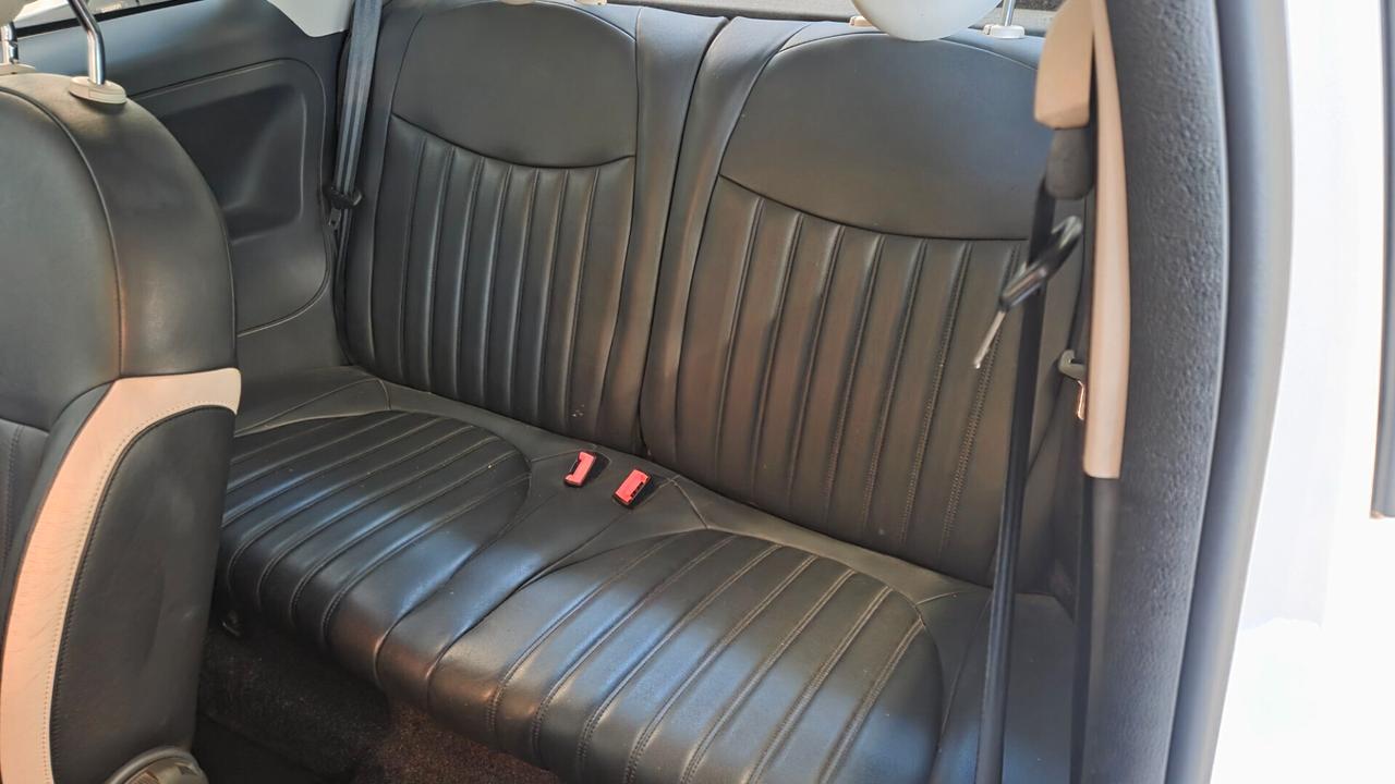 Fiat 500 1.2 GQ interni pelle