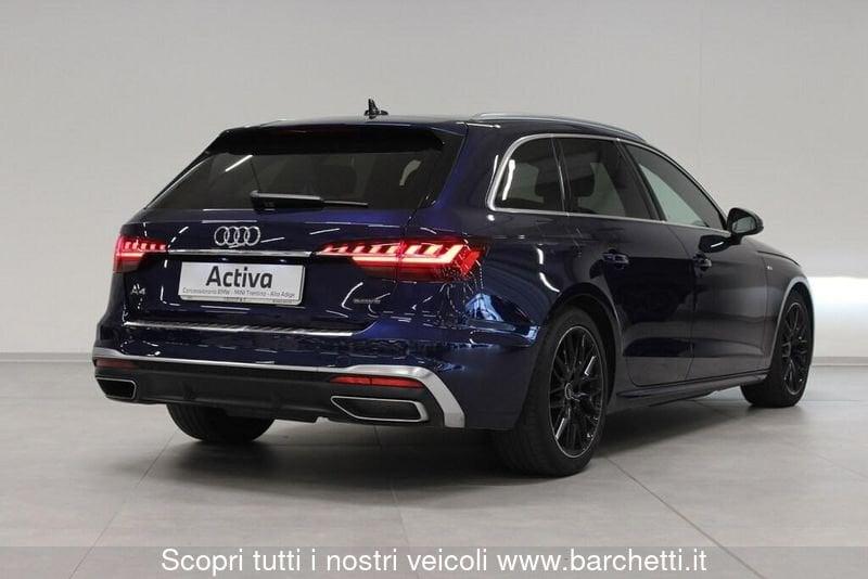 Audi A4 Avant 40 2.0 tdi mhev S line Edition quattro 204cv s-tronic