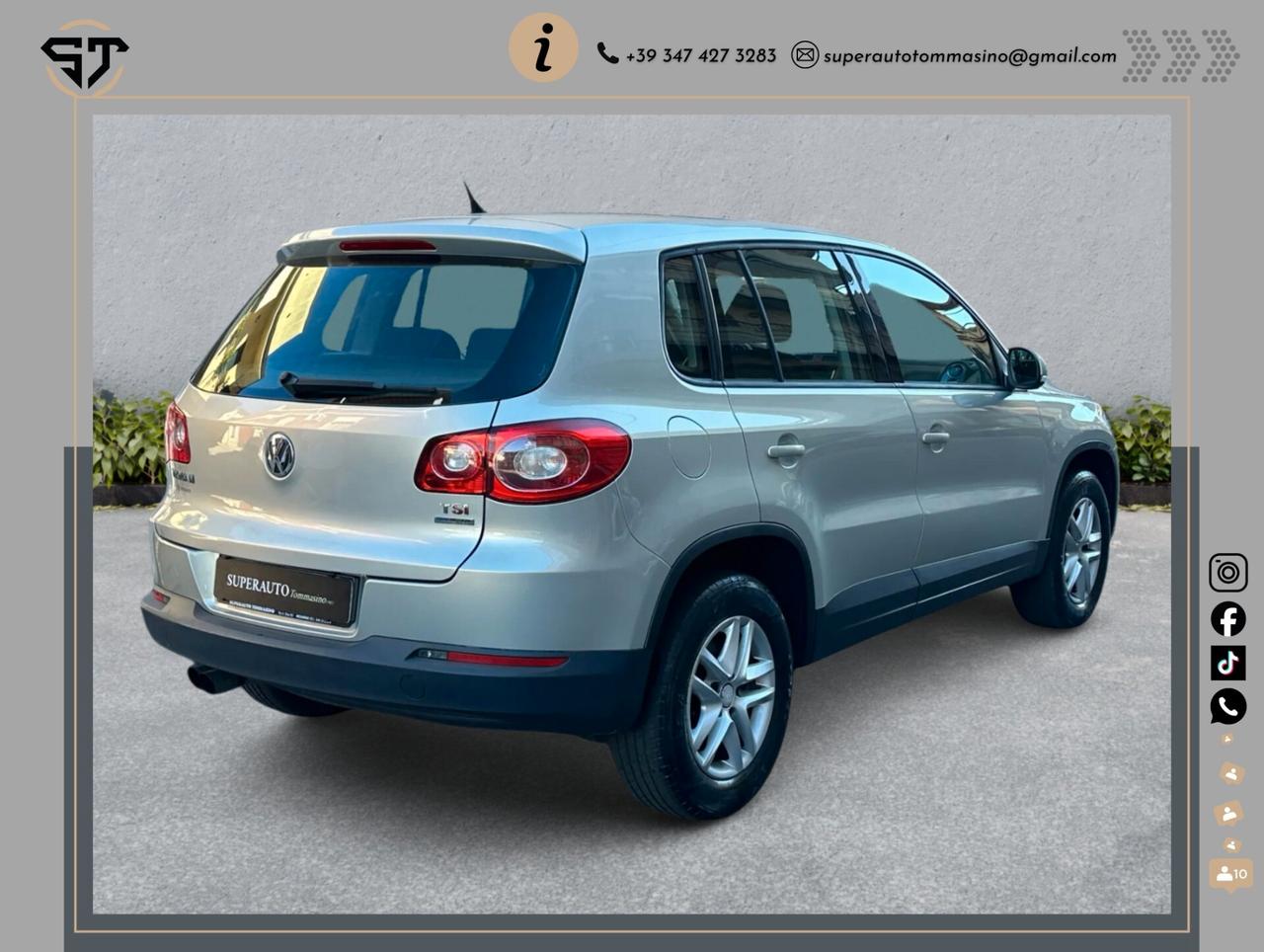 Volkswagen Tiguan 1.4 TSI Trasportabile in Italia