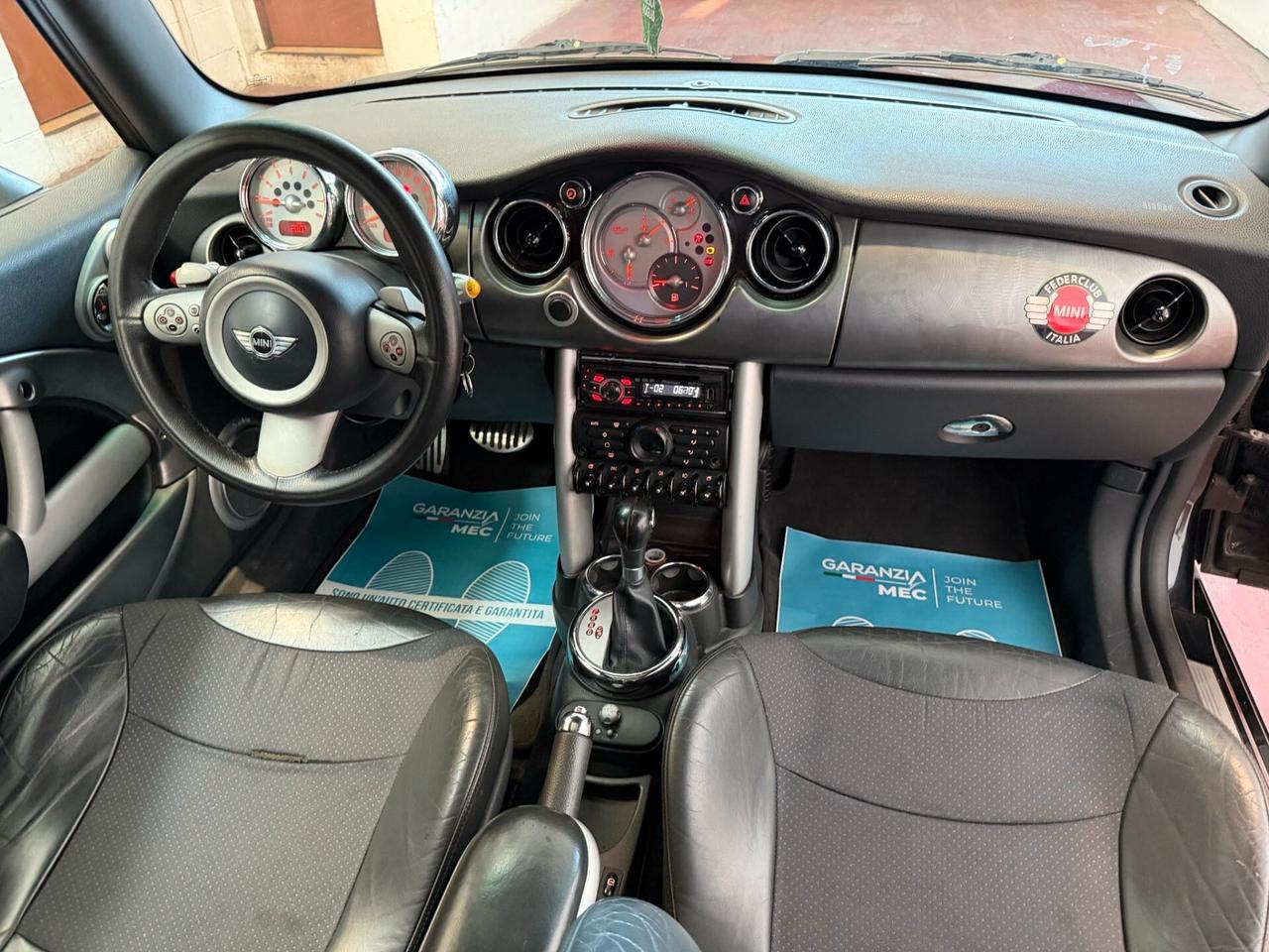 Mini 1.6 16V Cooper S benzina cambio automatico tetto panoramico