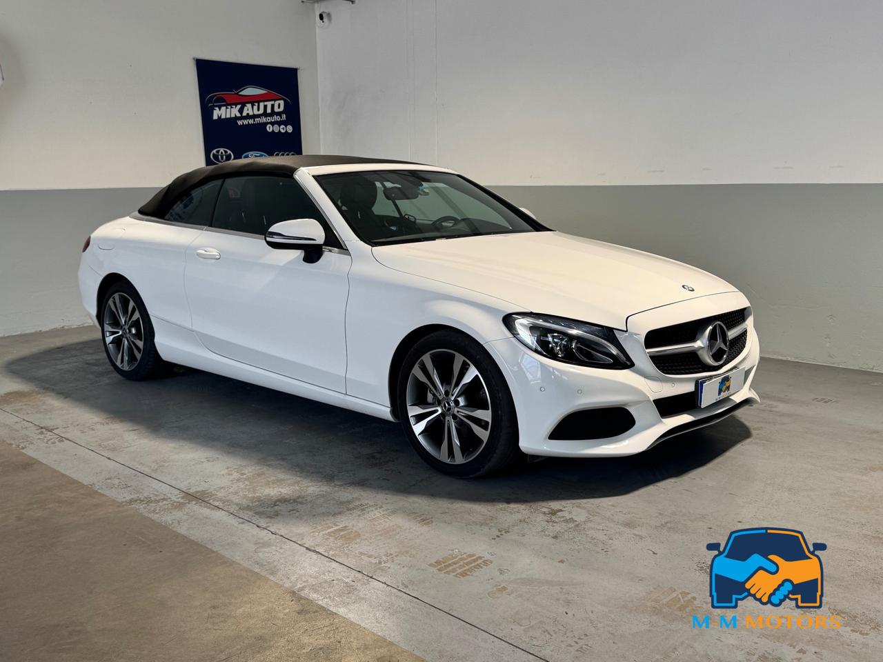 Mercedes C 220 D Sport 9G-Tronic Plus Cabrio TAGLIANDI MERC