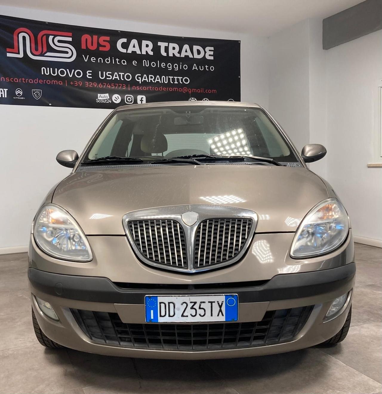 LANCIA YPSILON 1.2-OK NEOPATENTATI- 89000 KM ORIGINALI