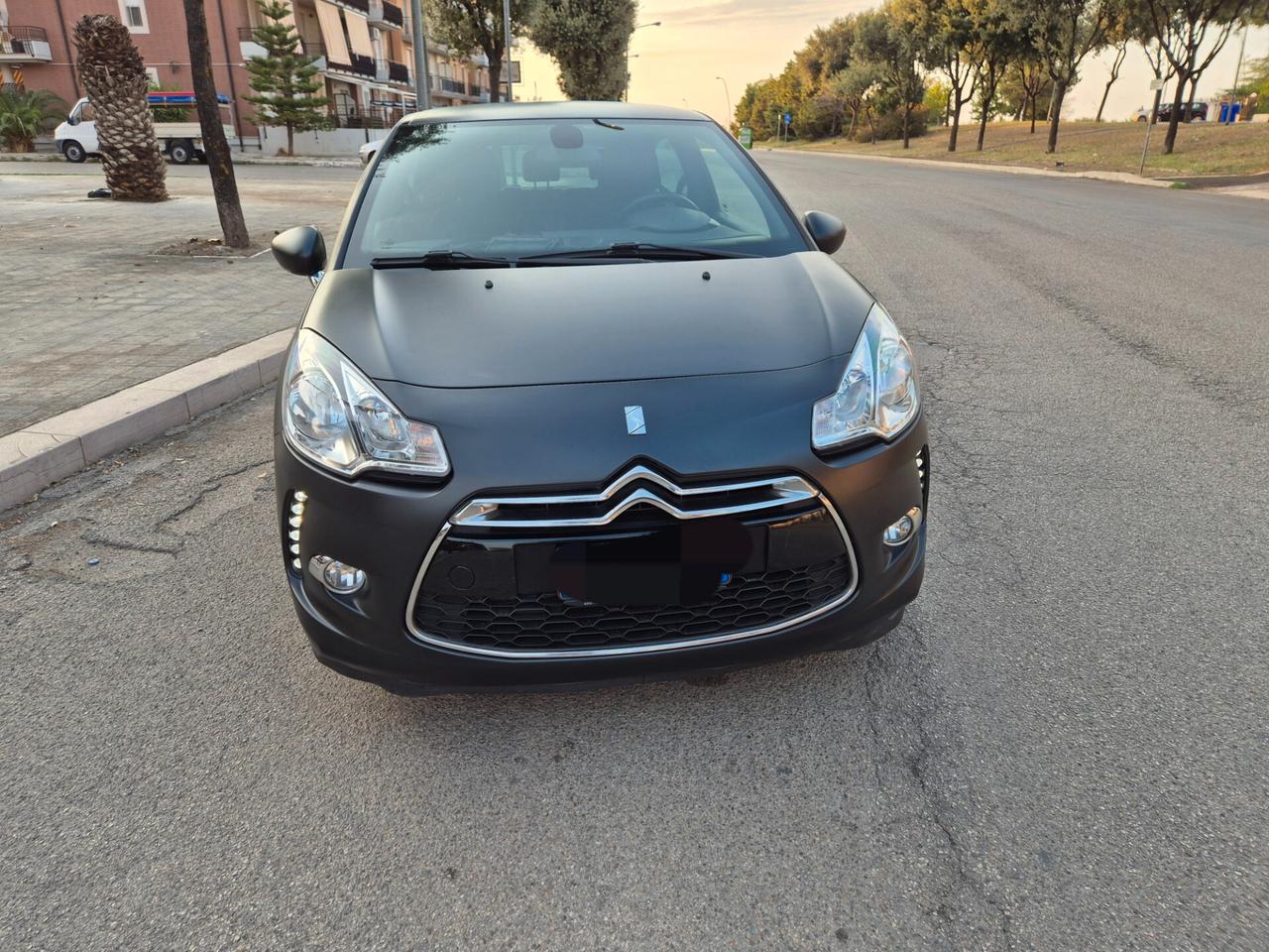 Citroën DS3 1.4 benzina 95cv just black 2012 opaco