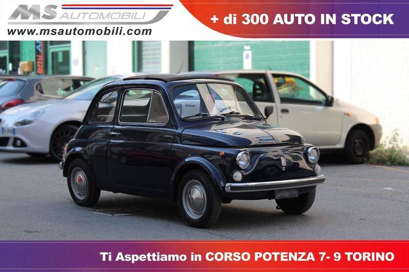 FIAT 500 L (d'epoca) LUSSO Targa e Libretto Originali