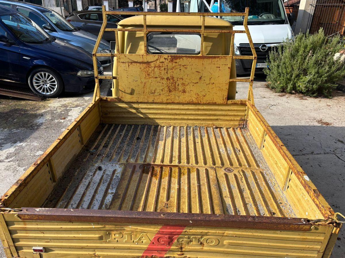 Piaggio Ape P 501 Motocarro Storico