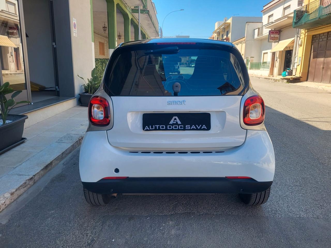 Smart ForTwo 90 Cv Turbo Twinamic Passion Navy Led Tetto Panor....