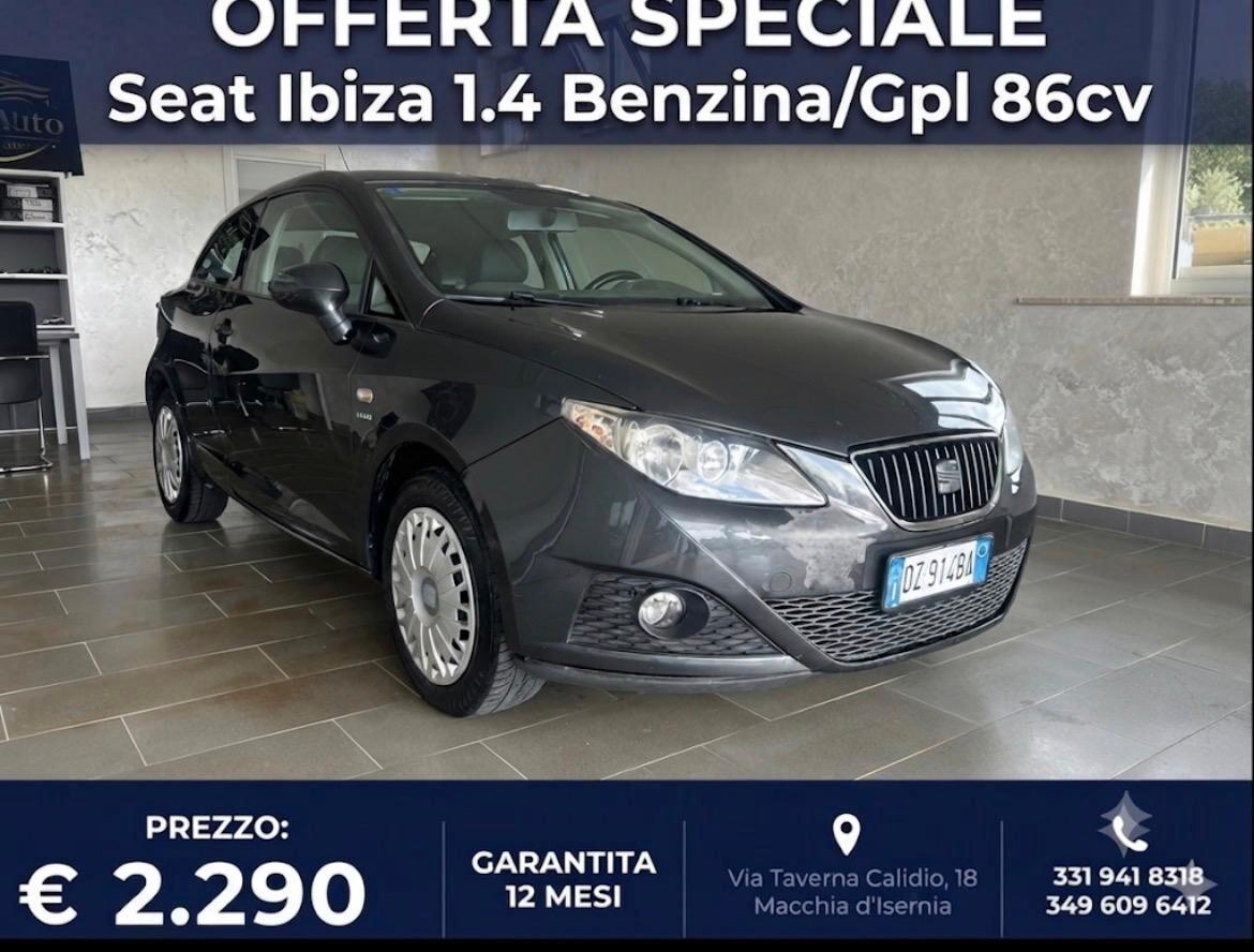 Seat Ibiza 1.4 Benzina/Gpl 85Cv