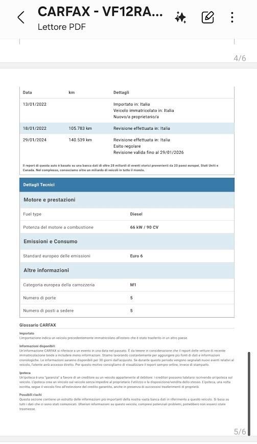 Renault Captur dCi 8V 90 CV Start&Stop Energy Life