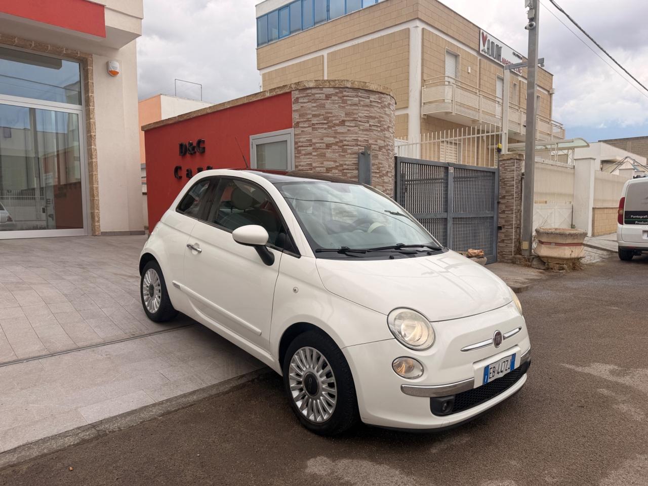 Fiat 500 1.2 Lounge-2010 TETTO/15"