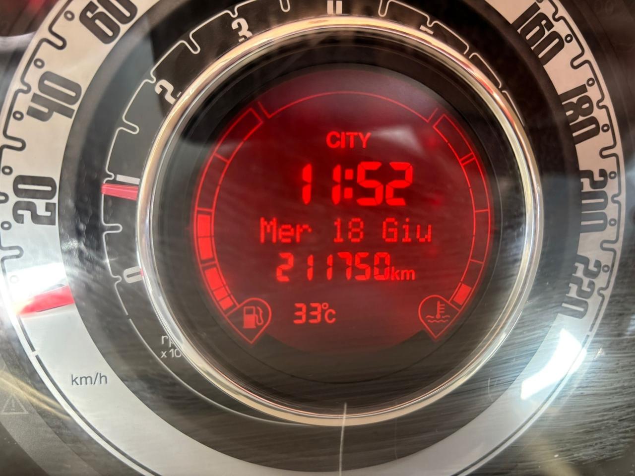 Fiat 500 1.2 Lounge impianto a metano