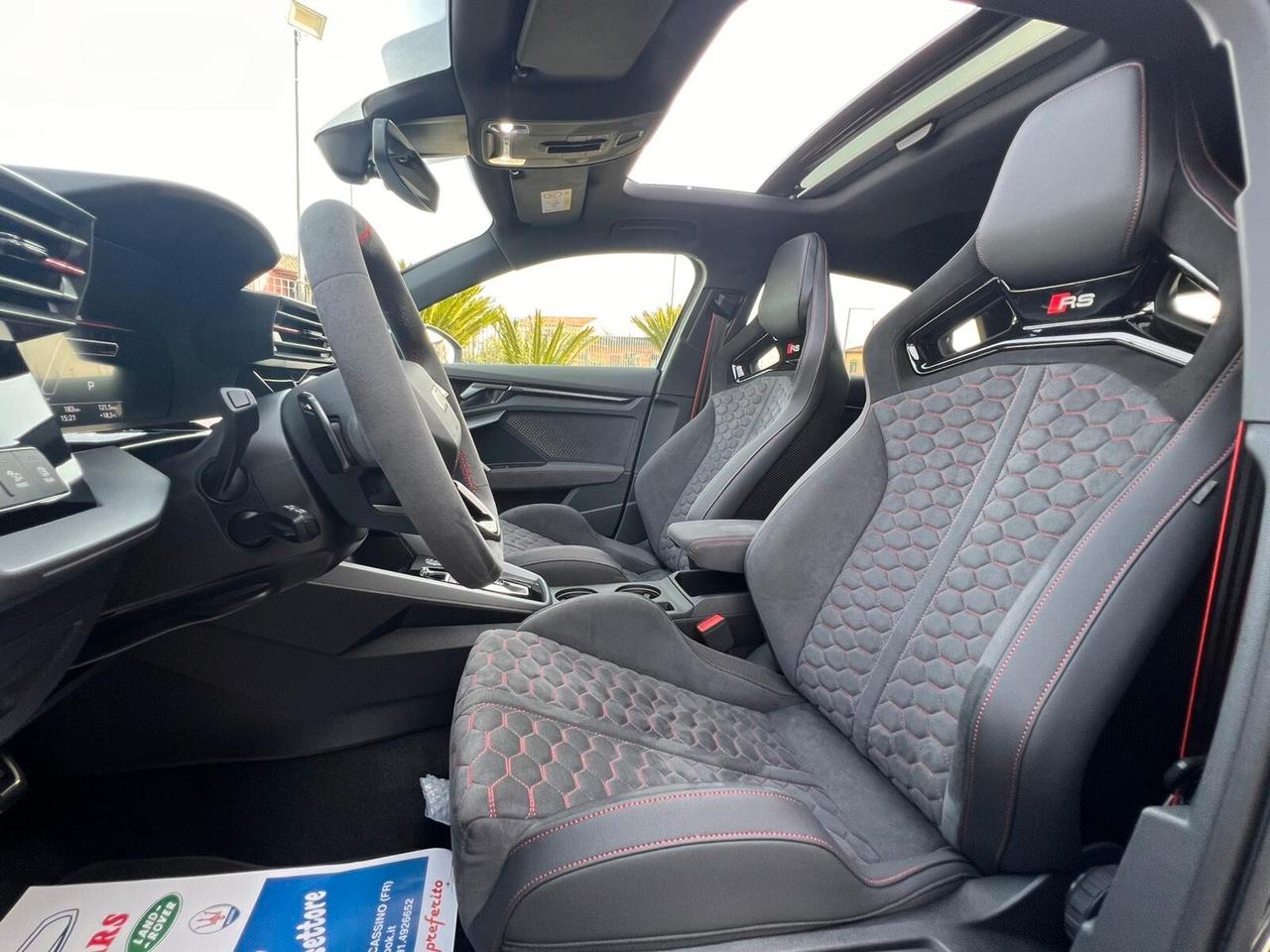 Audi RS3 ACCONTO €30.100 NOLEGGIO RISCATTO NO SCORING