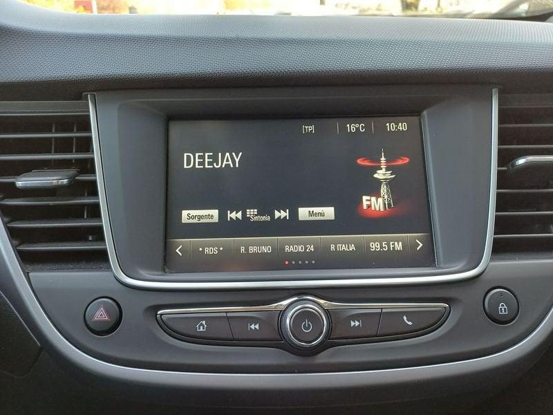 Opel Crossland X Crossland X 1.5 s&s 102cv KM CERTIFICATI-GARANZIA