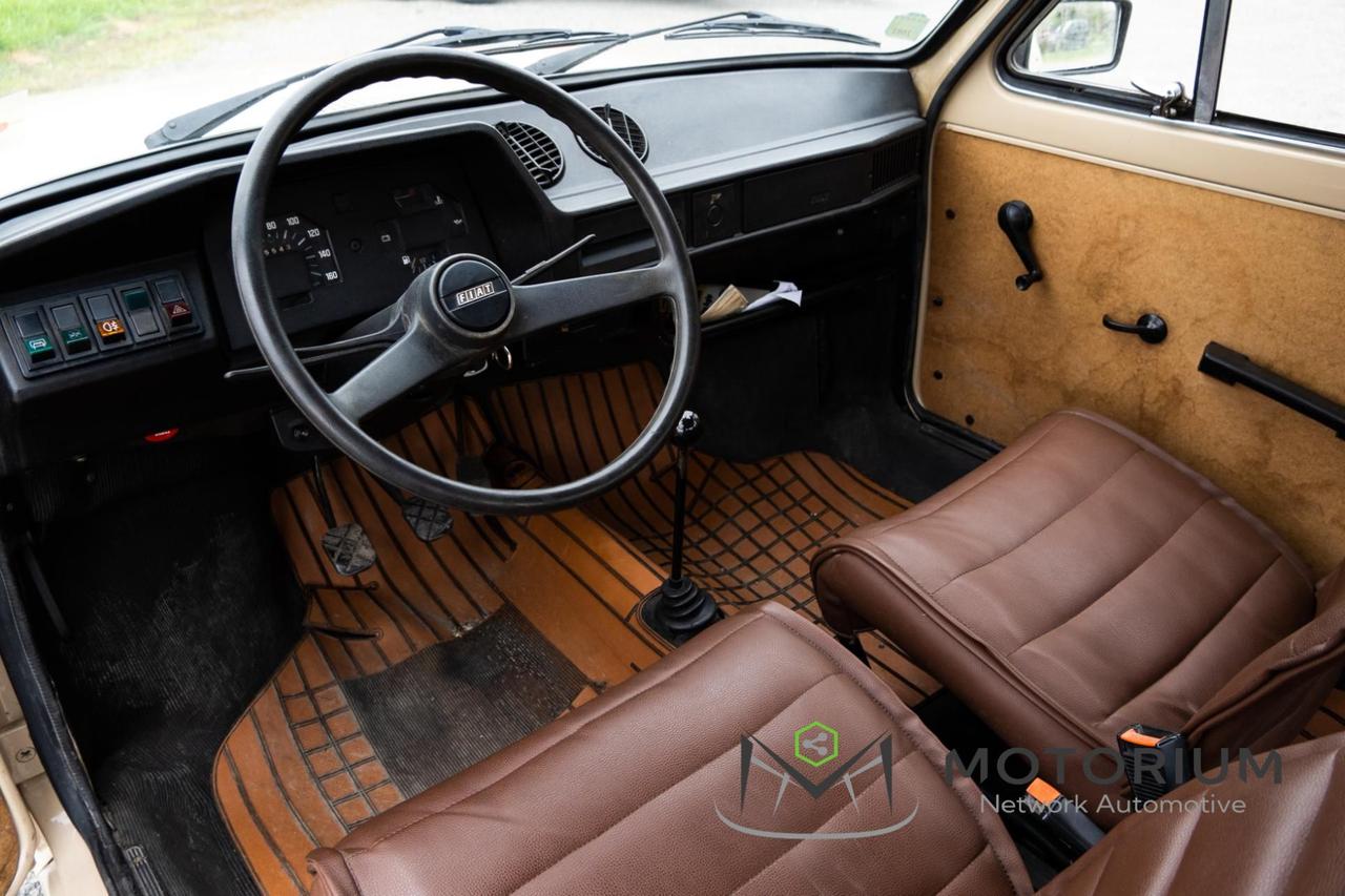 Fiat 127 "RUSTICA" - TARGA NERA ORIGINALE
