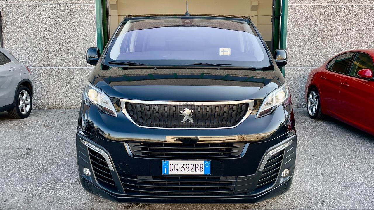 PEUGEOT TRAVELLER 2.0 BLUEHDI LONG BUSINESS VIP 177CV - OTTO POSTI, SEDILI IN PELLE ELETTRICI RISCADABILI, TETTO