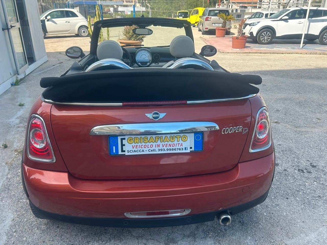 Mini Cooper Cabrio 1.6 diesel 112 cv