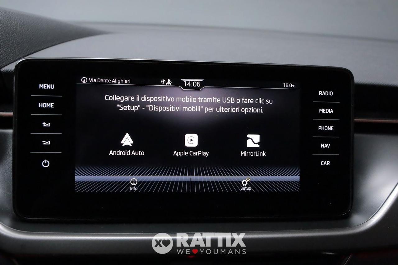 Skoda Kamiq 1.0 TSI 110CV Style DSG + tetto panoramico