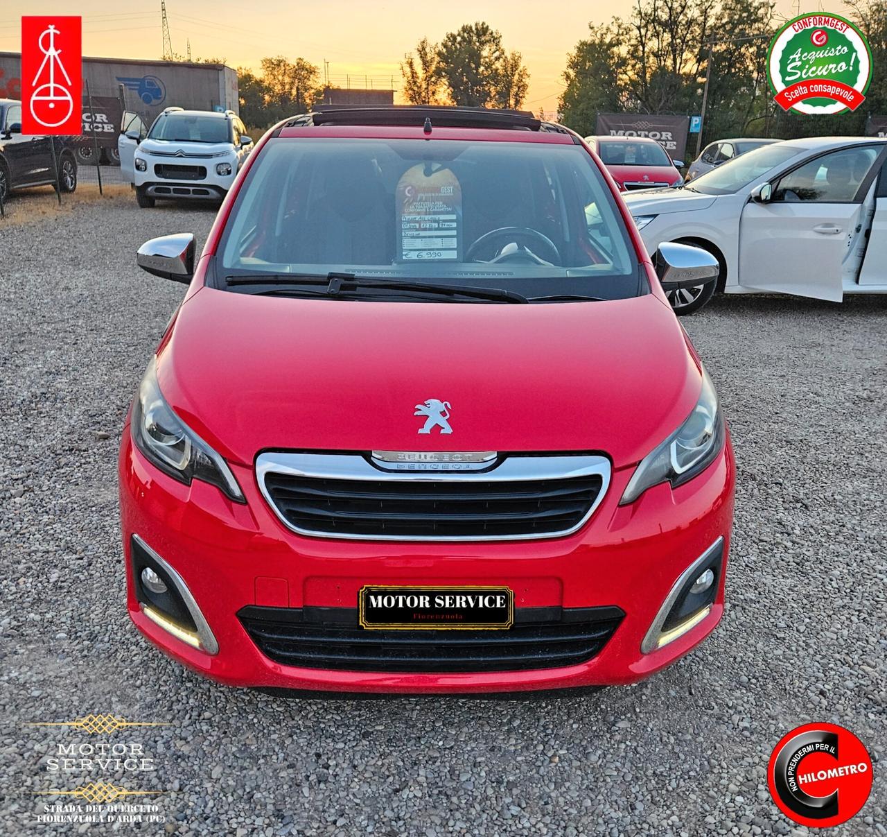 Peugeot 108 ALLURE CABRIO 82 5 porte DA 79€ MESE