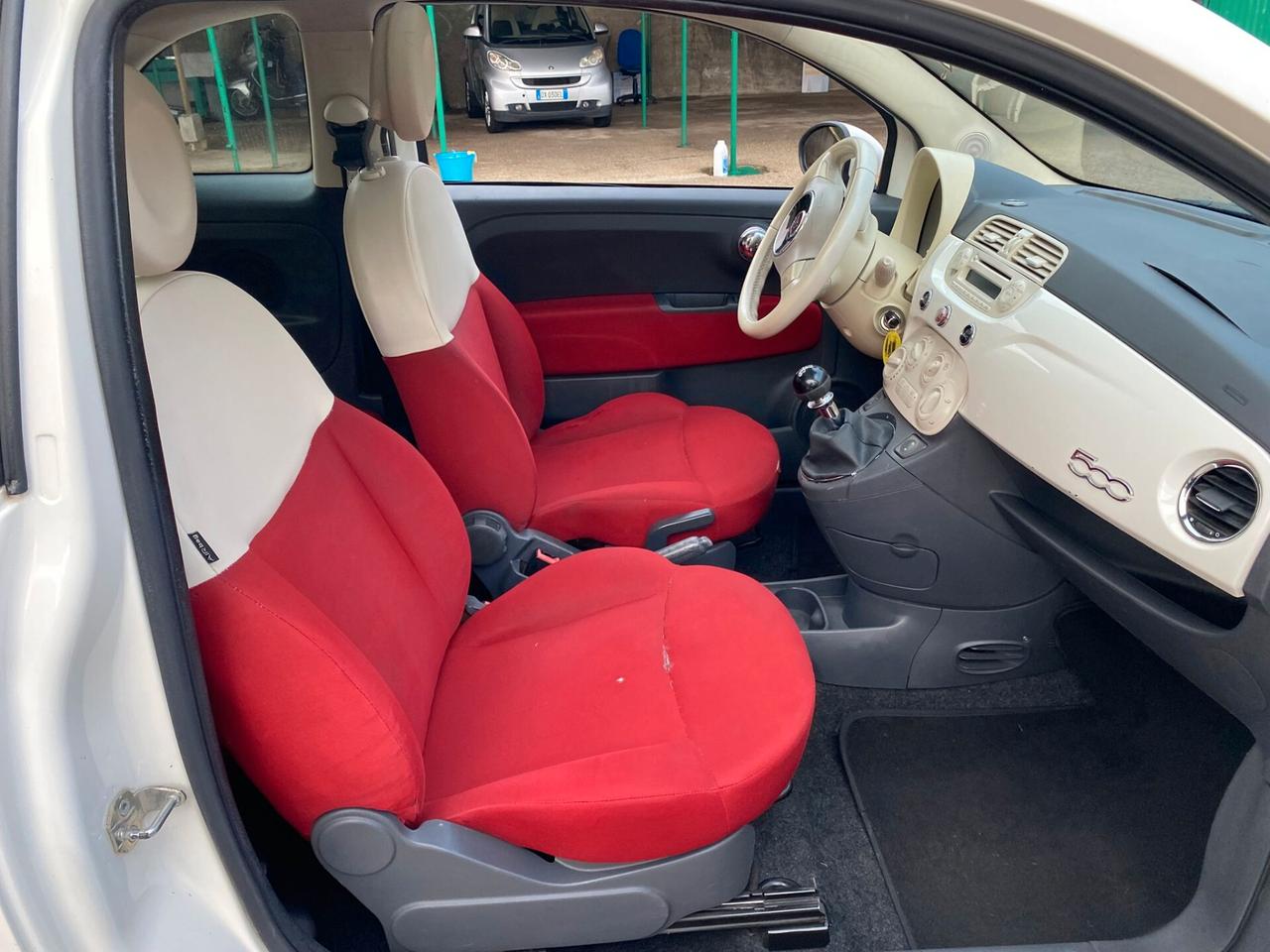 Fiat 500 1.2 Lounge 69cv full tetto 2012