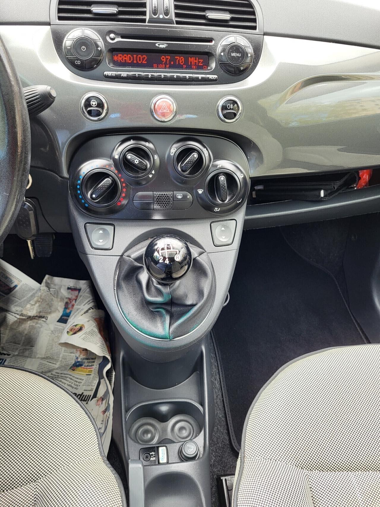 FIAT 500 1,2 GPL LOUNGE-UNICO PROP-EURO 6-4 REVISI