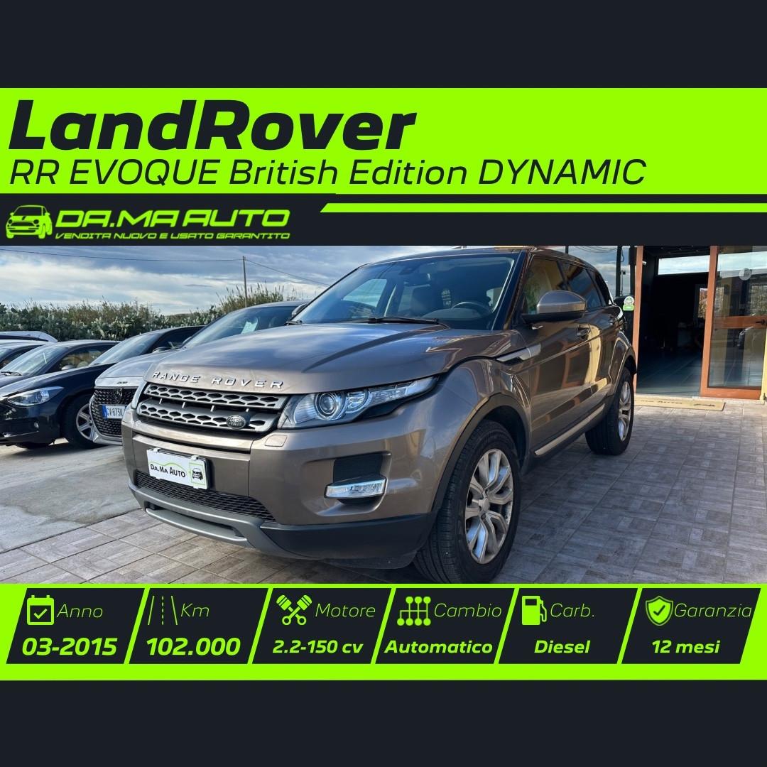 Land Rover Range Evoque 2.2 TD4 5p. Dynamic 2015