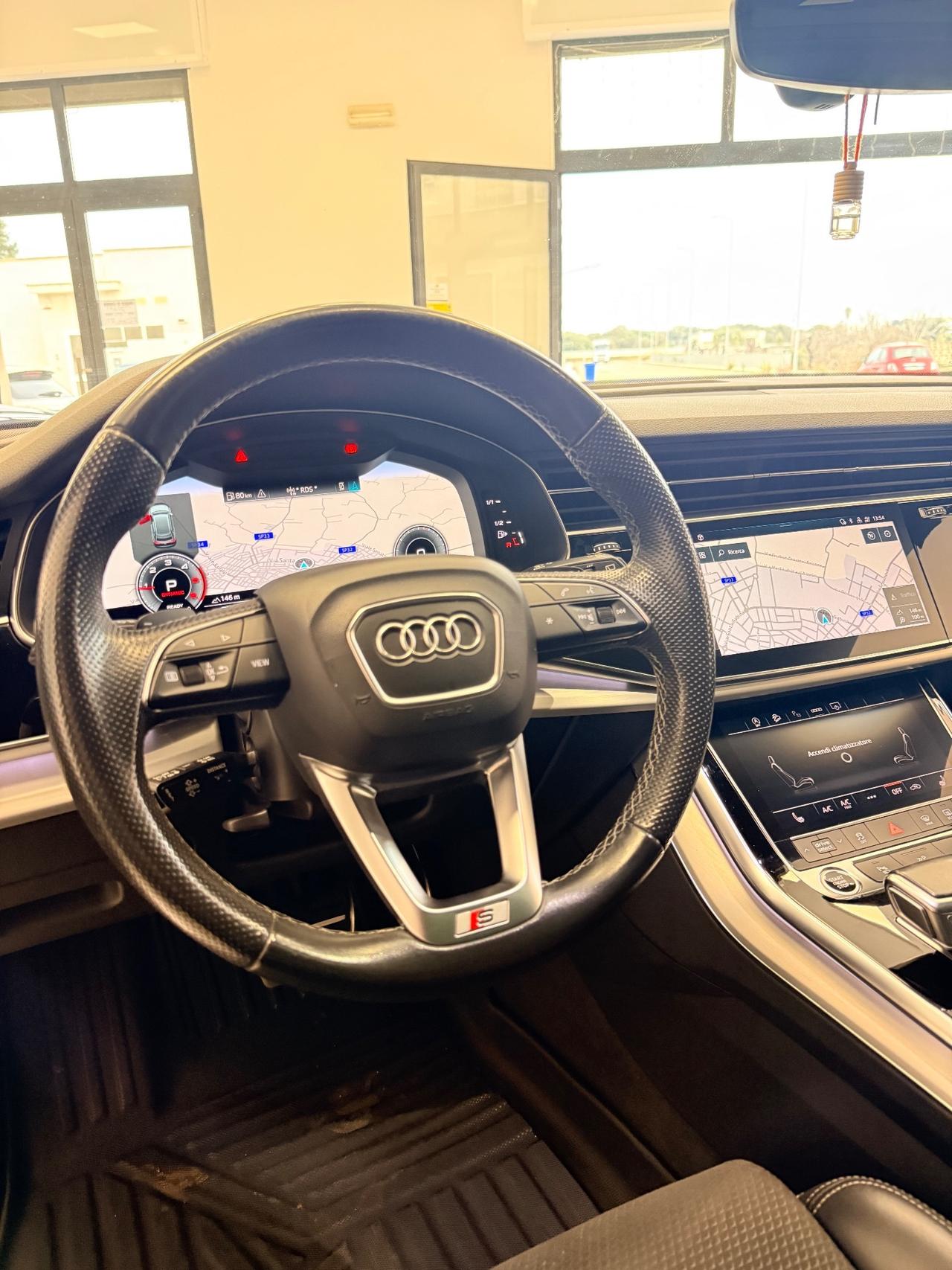 Audi Q8 50 TDI mhev (diesel/elettrica)286 CV quattro tiptronic Sport S-LINE,TETTO APRIBILE.LUCI SOFFUSE,