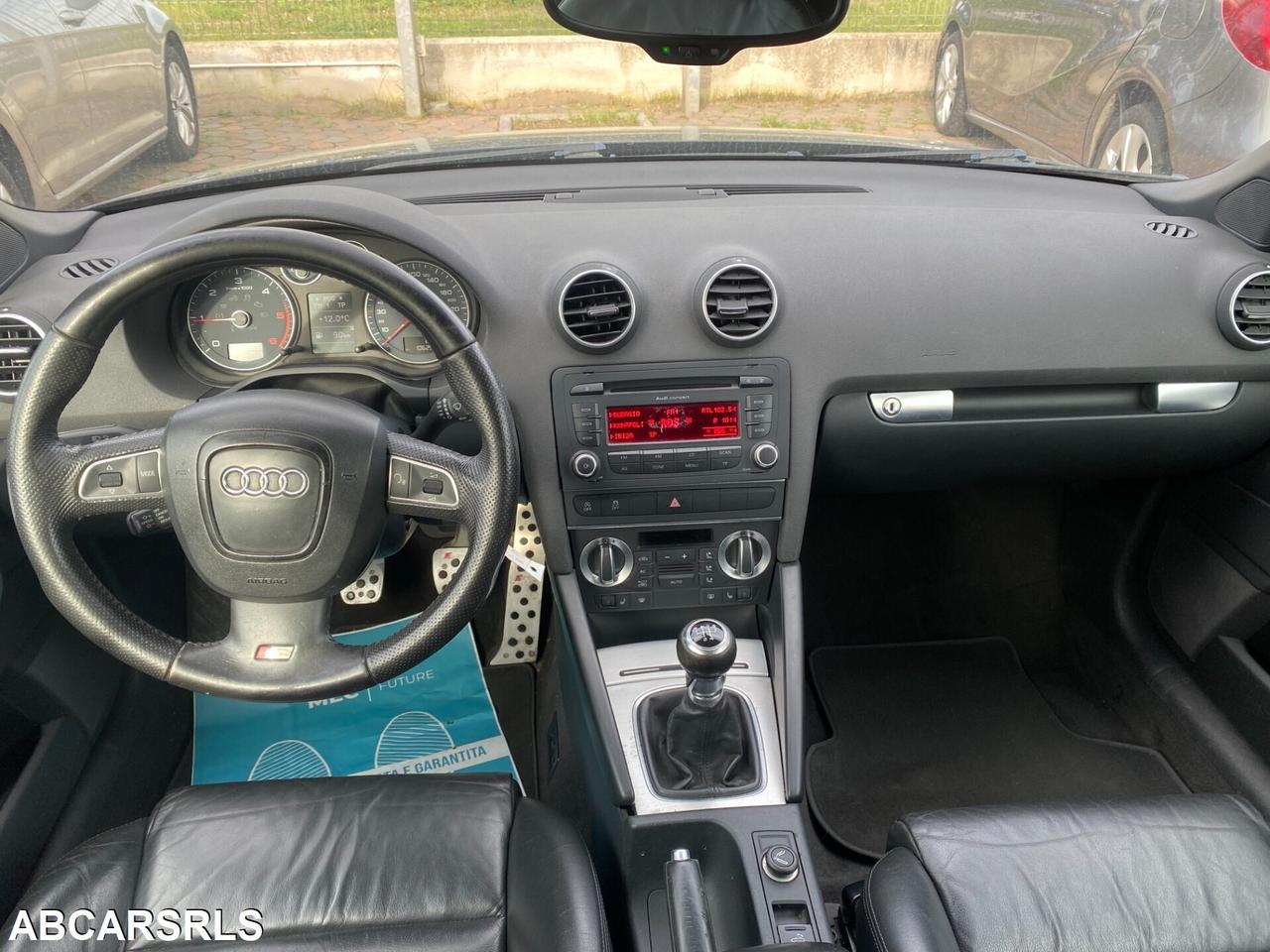 AUDI - A3 Cabrio - 1.6 TDI Sline - NEOPATENTATI -