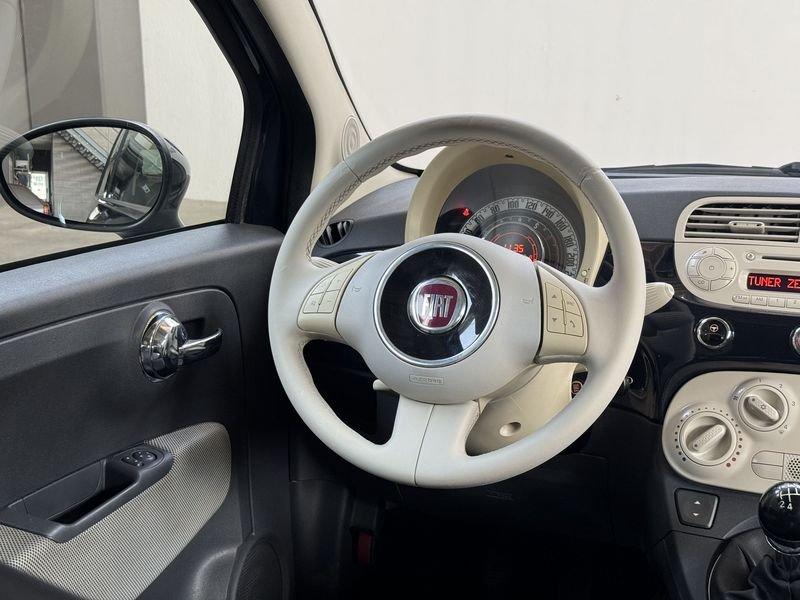FIAT 500 1.2 Lounge 69cv UNIPROPRIETARIO NEOPATENTATI