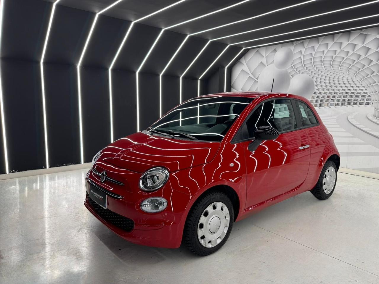 Fiat 500 1.0 Hybrid Red-KM CERTIFICATI-PERMUTE-12 MESI DI GARANZIA