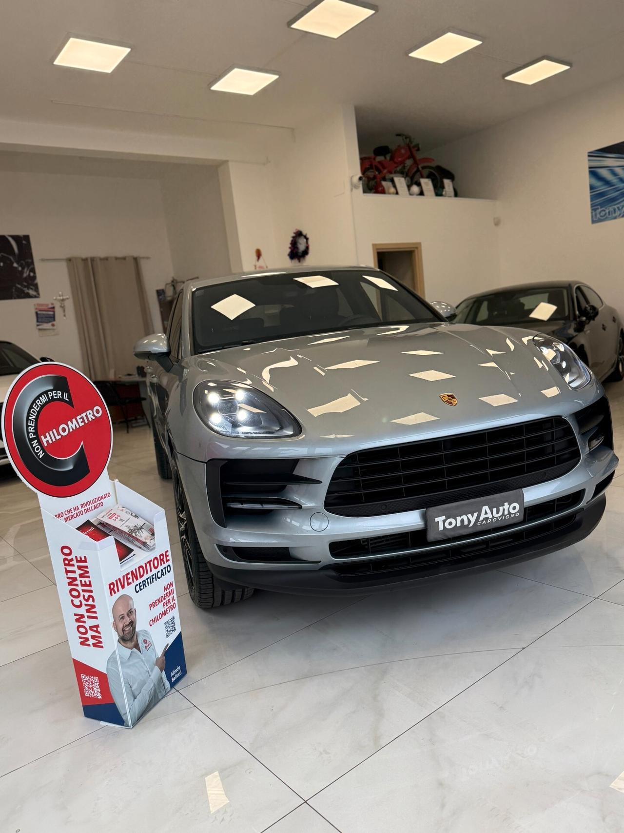 Porsche Macan 245 C.V BENZINA,NO SUPER BOLLO, AUTO CON APPLE CARPLAY,VIRTUAL COCKPIT,NAVI,PELLE/ALCANTARA