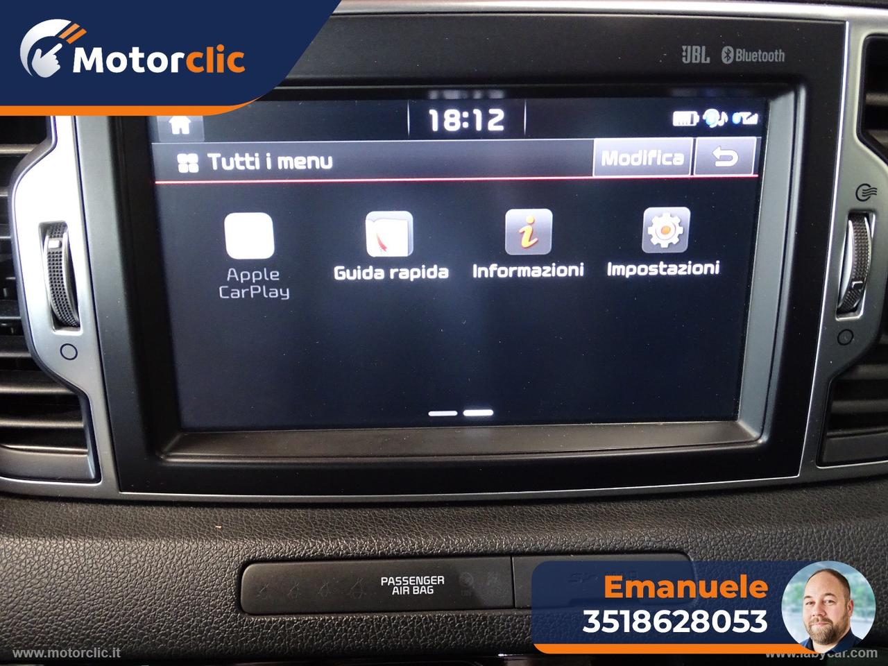 KIA Sportage 1.7 CRDI 141CV DCT7 2WD GT Line