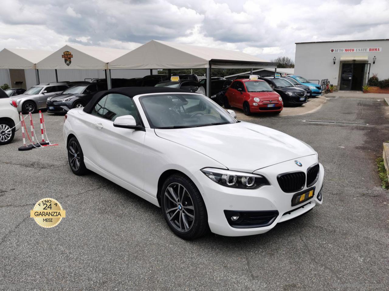 BMW 220i Cabrio Msport aut. RATE AUTO MOTO SCOOTER