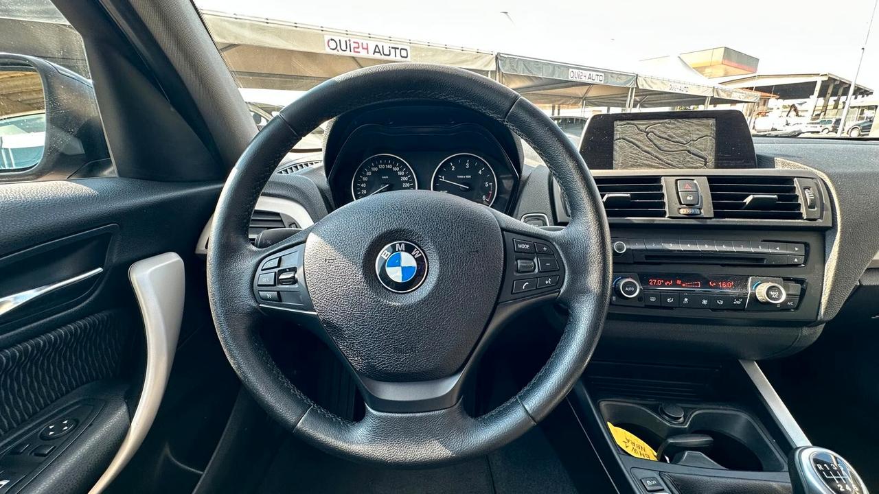 Bmw 116d 5p KM CERTIFICATI