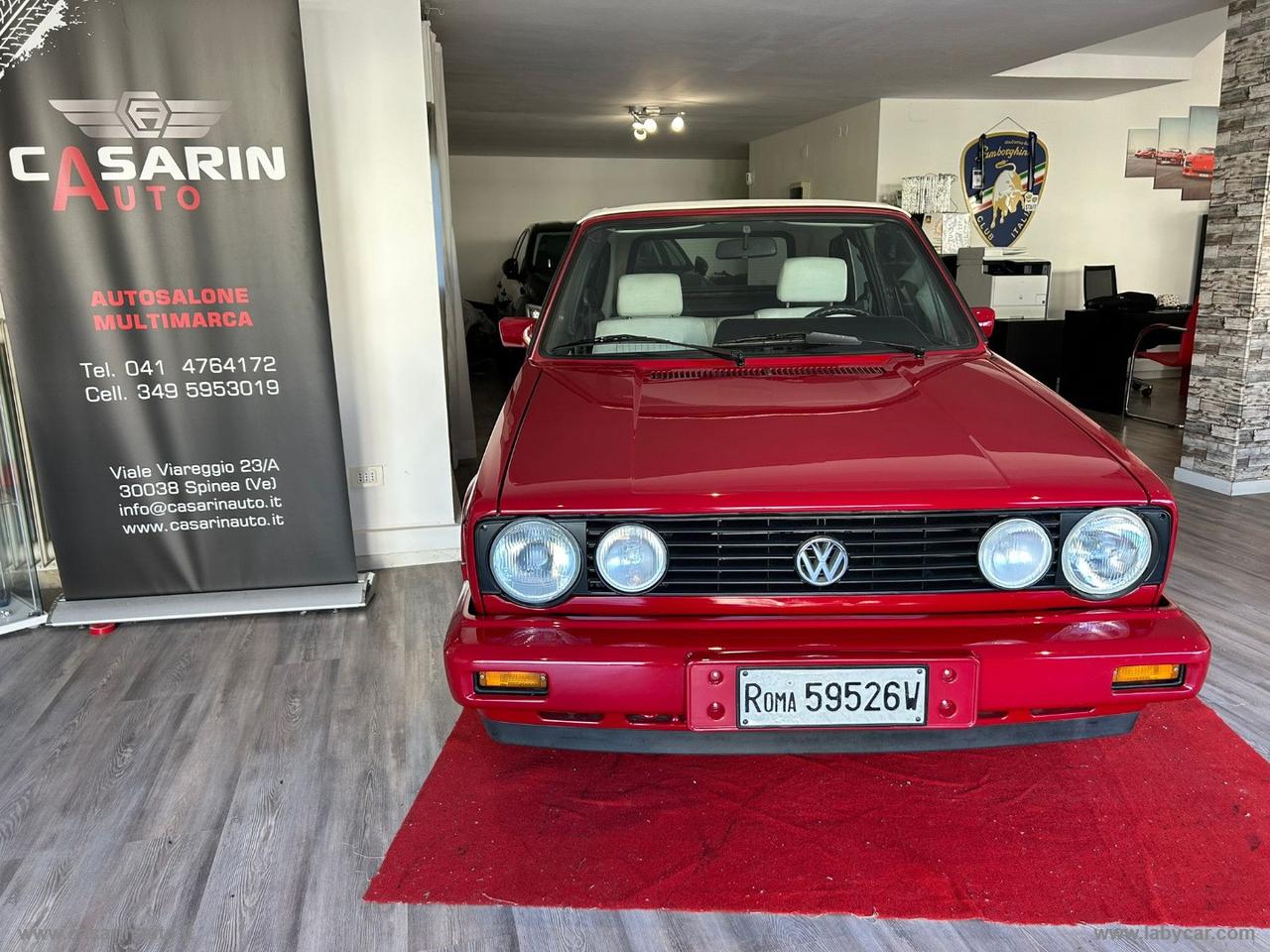 VOLKSWAGEN Golf Cabrio 1800 GLI