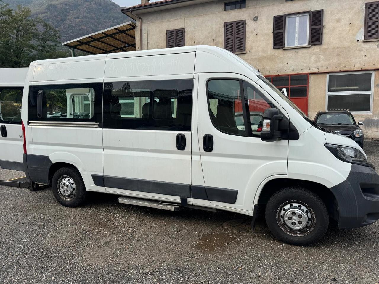 Peugeot Boxer TRASPORTO DISABILI CARROZZINE 330 2.0 BlueHDi/110CV PEDANA SOLLEVATRICE CARROZZINE