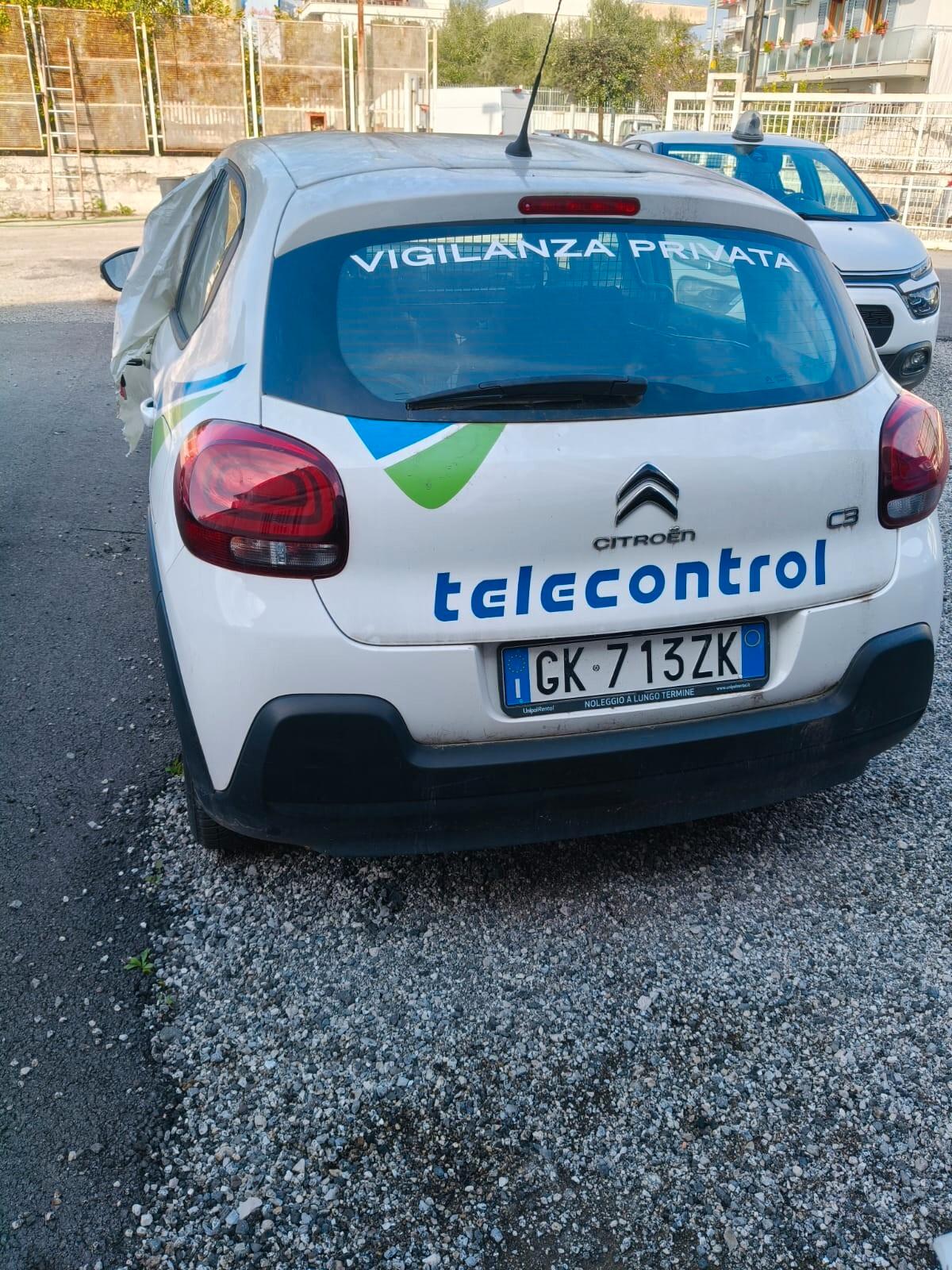 Citroen C3 BlueHDi 100 VAN 2 POSTI MOTORE ROTTO