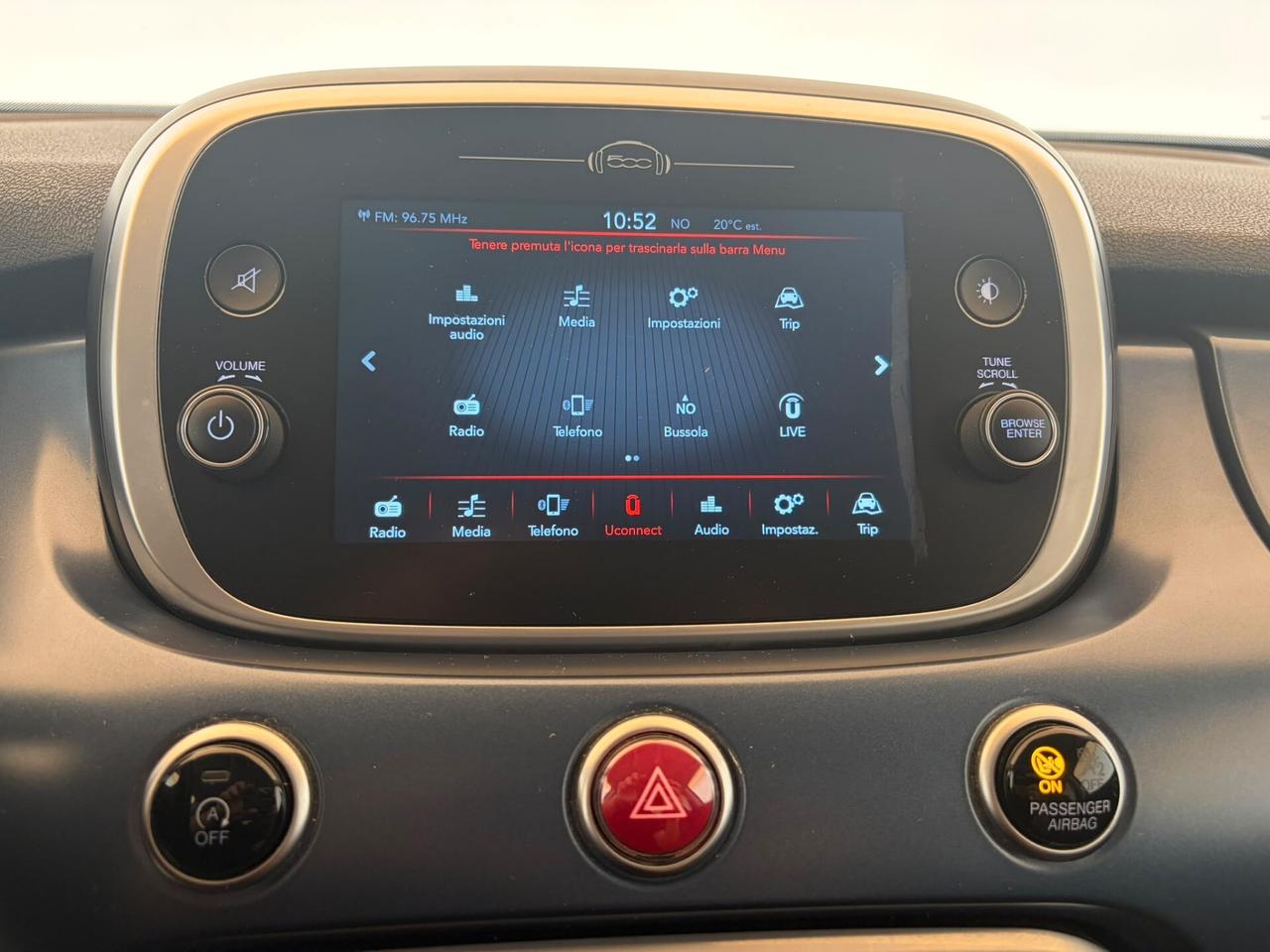 Fiat 500X Mirror 4x2 95cv my18 *NEOPATENTATI*