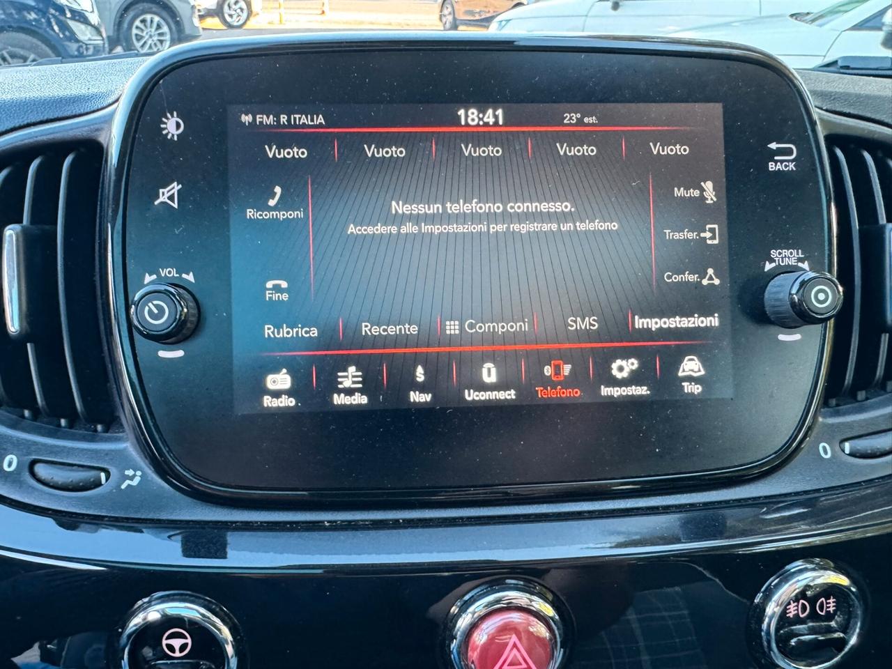 Fiat 500 1.2 Lounge - Tetto, Carplay, Sensori