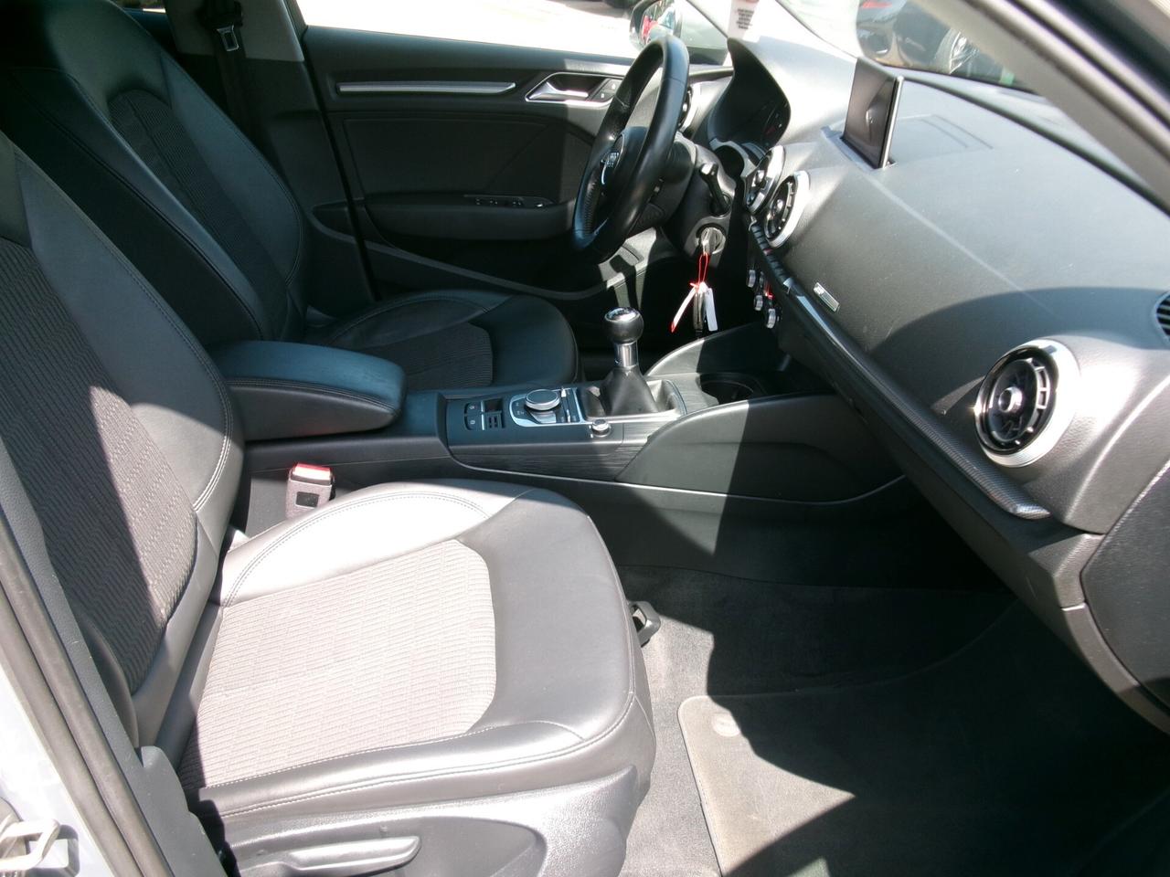 Audi A3 SPORTBACK 2.0 TDI 150CV E6 ADVANCED PLUS FULL LED/NAVI/PELLE/PDC