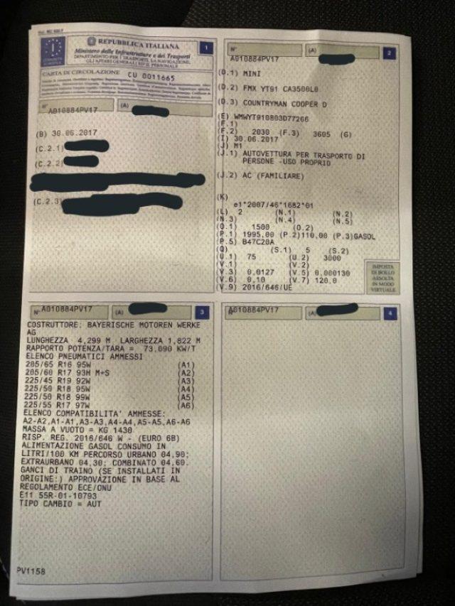 MINI Countryman 2.0 Cooper D Countryman Automatica