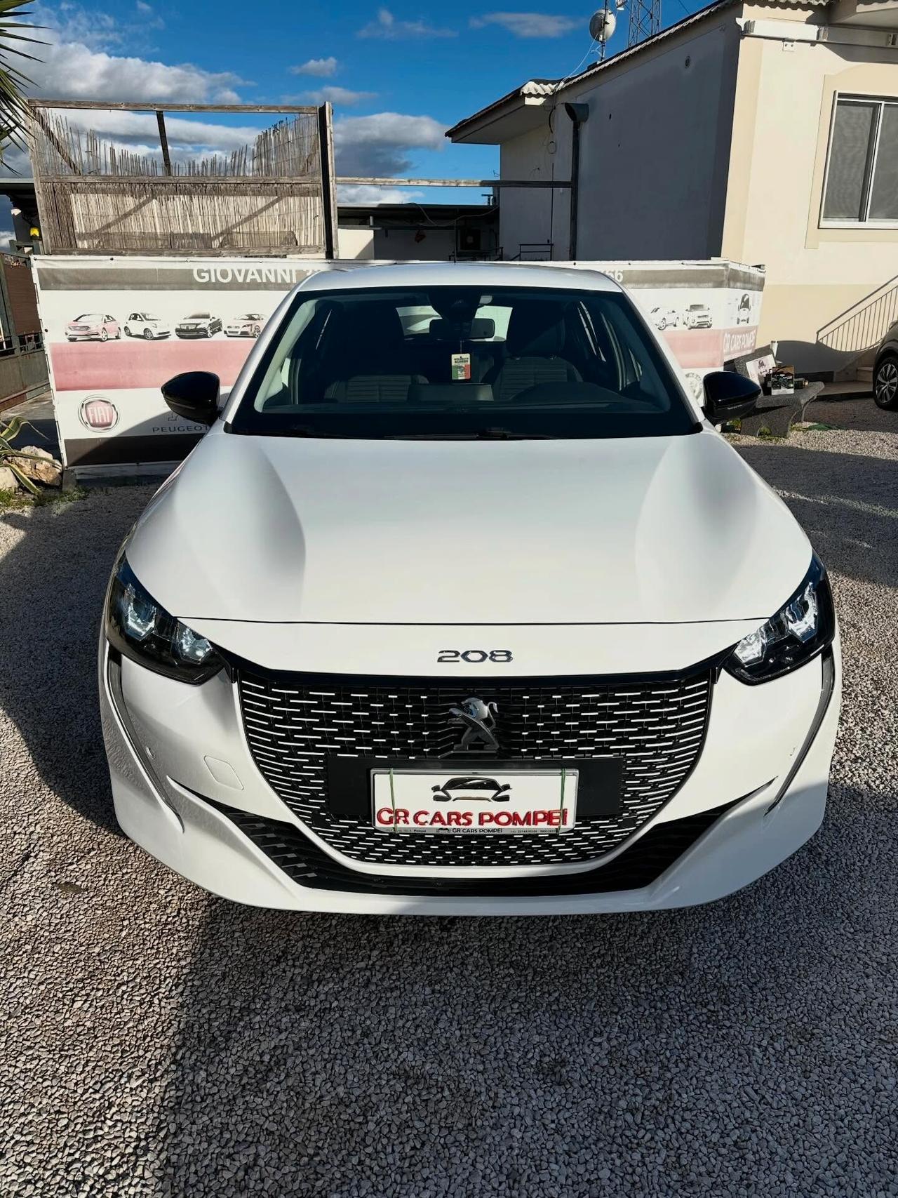 Peugeot 208 motore elettrico 136 CV 5 porte GT