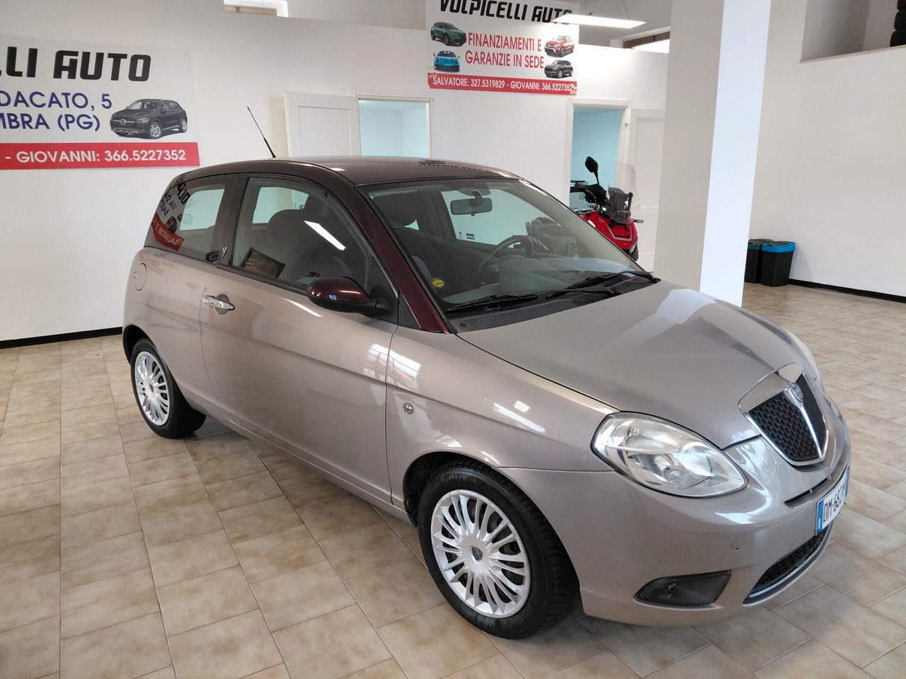 LANCIA YPSILON ANNO 2008 BZ 1.2 ADATTA NEOPATENTATI KM 128 MILA