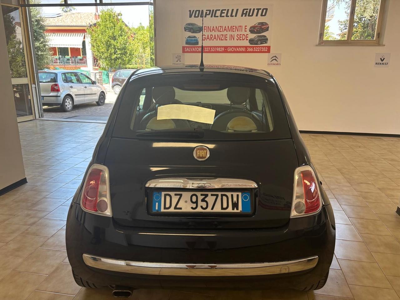 FIAT 500 ANNO 2009 BZ 1.2 ADATTA NEOPATENTATI KM 98 MILA