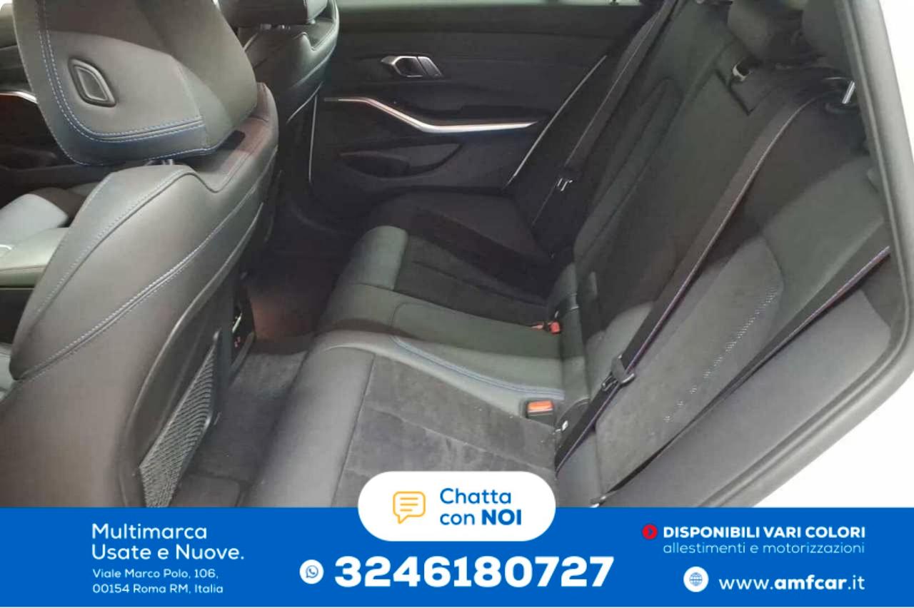 Bmw 318d 48V Msport Sw Cambio automatico Navi