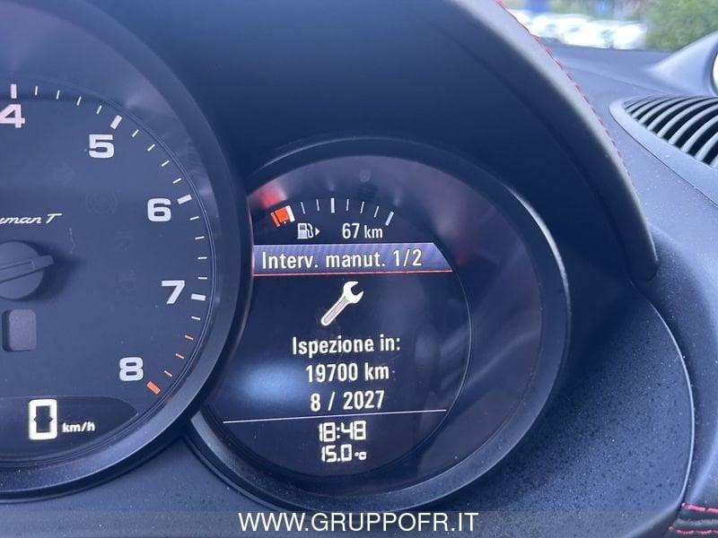 Porsche 718 2.0 Cayman T MANUALE - FULL