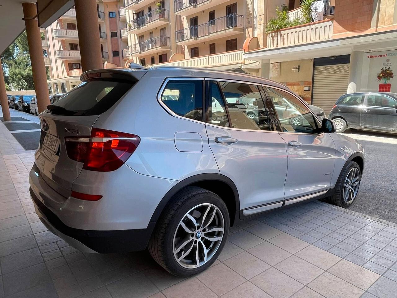 Bmw X3 xDrive20d xLine TETTO NAVY PELLE LED 360